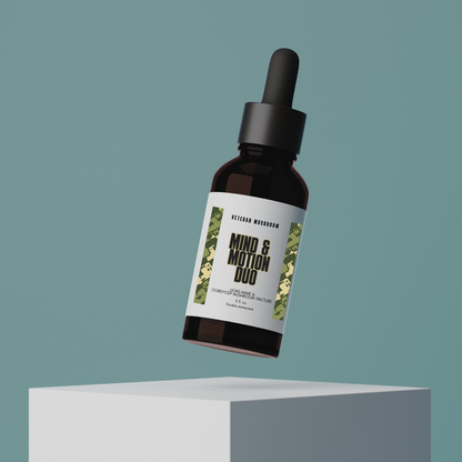 Mind & Motion Tincture - Lions Mane + Cordyceps