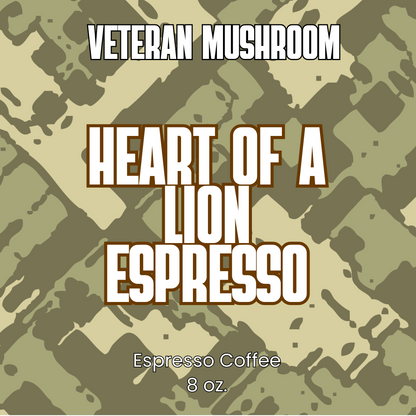 Heart of a Lion Espresso Coffee