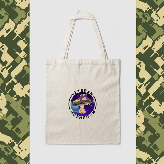 Cosmic Mushroom Tote Bag